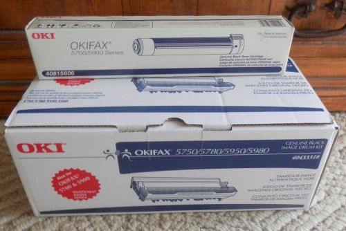 Oki Okifax 40433318 Black Image Drum Kit + Toner  5700 5750 5780 5900 5950 5980