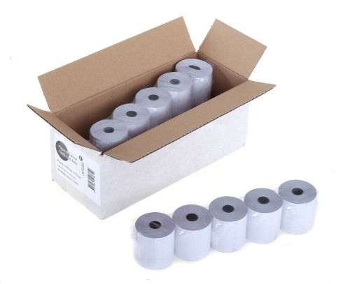 CREDIT CARD ROLLS PDQ &amp; TILL THERMAL PAPER 57 x 30mm BOX 20 ROLLS