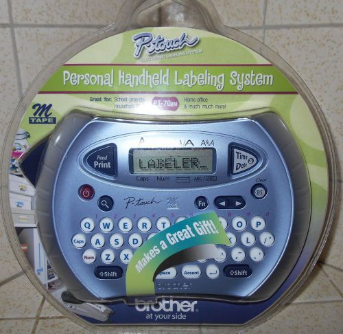 Brother P-Touch Model  PT-70BM Handheld Electronic Labeling System