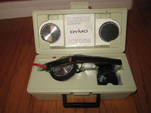 Vintage DYMO Deluxe Label Maker  VTG