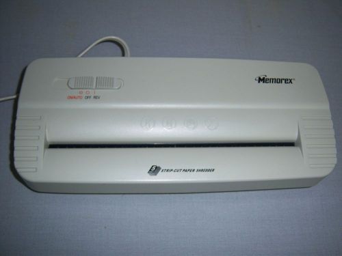 Memorex 5 Sheet Strip Cut Paper Shredder - MPS1400 (no basket)