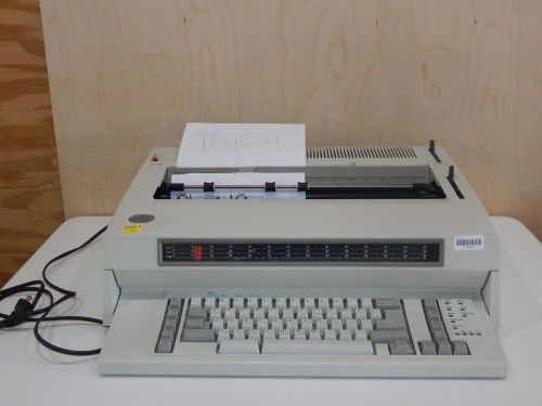 flp039) WORKING IBM Wheelwriter 10 Typewriter 6783 w/Ribbon Correcting Tape