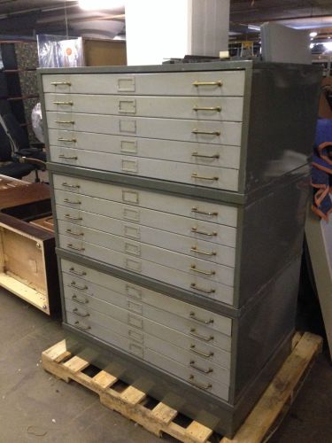 15 drawer flat/blue print file cabinet for sale