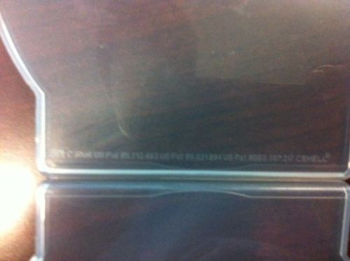 100 NEW ORIGINAL DERING CLEAR C SHELL CD/DVD CASE 60001