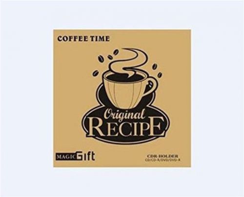 Creative Design Paper CD sleeves CD case 100pcs-Coffee