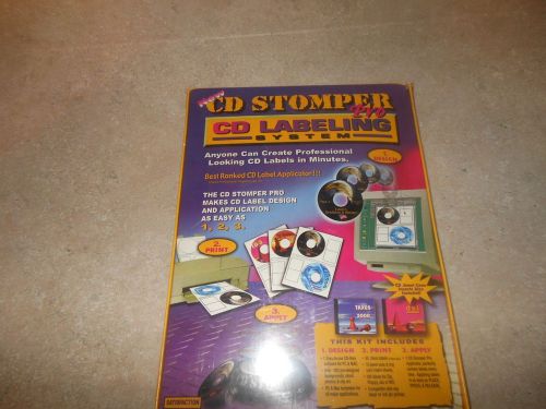 New CD Stomper Pro CD / DVD Labeling System