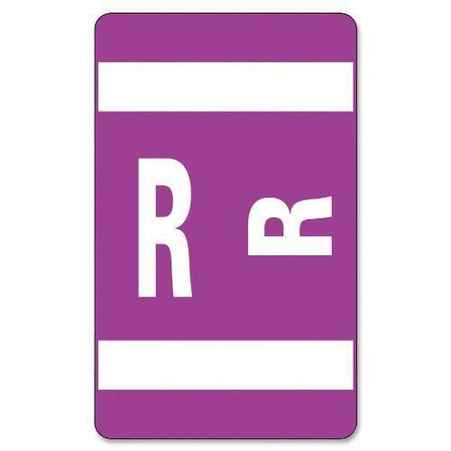 Smead 67188 Purple Alphaz Accs Color-coded Alphabetic Label - R - 1&#034; (smd67188)