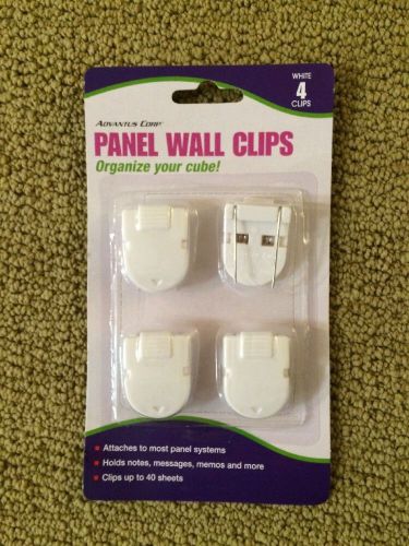 Advantus Corp Panel Wall Clip White