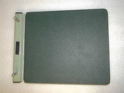 Colorama Hazel#0911-7 Accounting Ledger/Binder 12 1/2&#034;x9 3/4&#034;Green Vtg&#039;75 USA