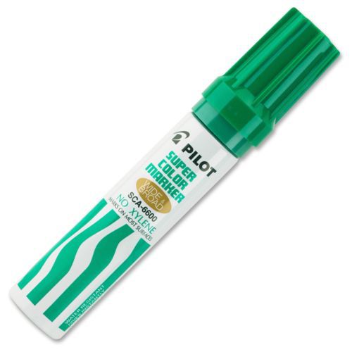 Pilot Jumbo Chisel Felt Tip Permanent Markers - Jumbo Marker Point (pil45400)