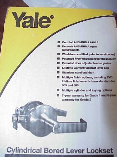 Yale au5301ln x 626 medium duty lever lockset, right angle for sale