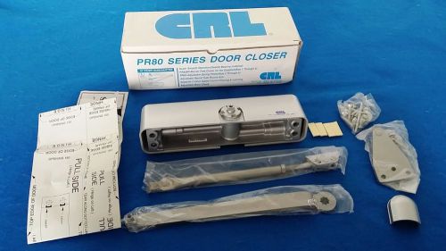 CRL Surface Door Closer PR80 Series PR82BFA Barrier Free Size 1 Through 4 - NEW