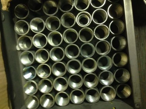 (10) rigid galvanized coupling,threaded 1&#034; inch for sale