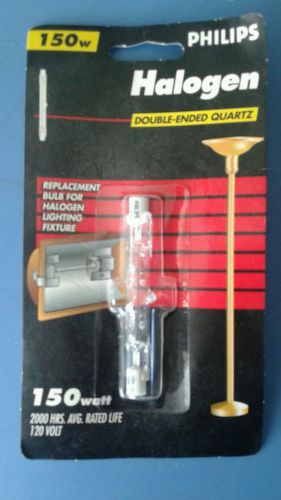 Philips 150watt halogen double ended quartz 120 volt bulb. for sale