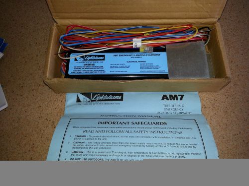 NEW LIGHTALARMS AM7 POWER PACK II EMERGENCY LIGHT FLUORESCENT BALLAST D250800