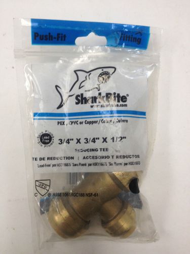 Shark bit 3/4x3/4x1/2 reducing tee for sale