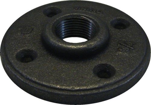 (20) 3/4&#034; black malleable floor flange - 20 pieces for sale