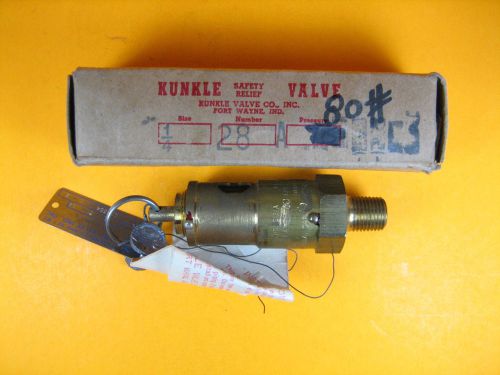 Kunkle Valve -  28A -  1/4&#034; Relief Valve