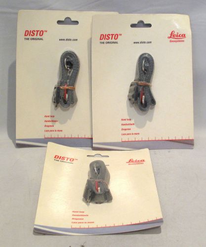 Job Lot of 3x Leica Disto Heavy Duty Wrist Strap 667491 Hand Loop New Unopened