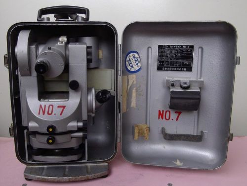 NIKON THEODOLITE NT-2 W/Case  Surveying