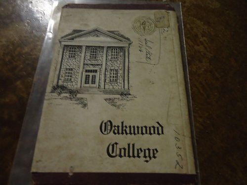 Vintage Oakwood College Huntsville, Alabama Printing Press Plate