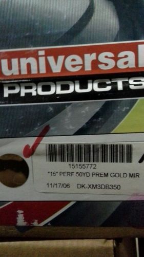 Universal Prem/Gold mirror vinyl sign making film 15 x 50 yards