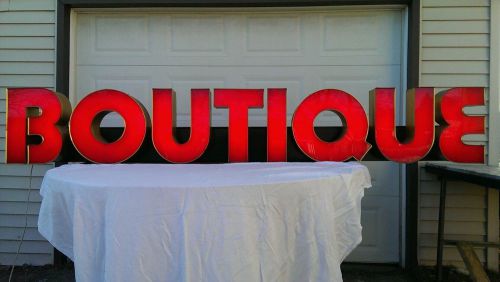 Lighted business sign boutique indoor outdoor for sale