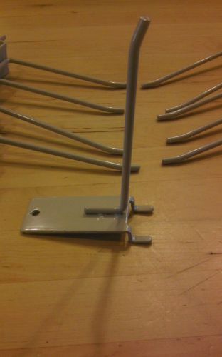 Pegboard slatwall hooks  lot of 10