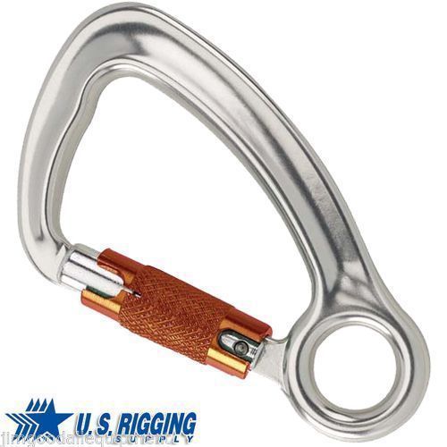 Tree Climbers Snap Hook Carabiner,Strength 5,600 lbs,Triple-Action Twist