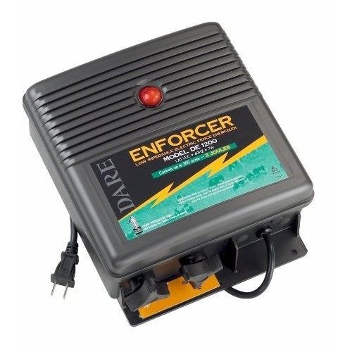 Dare Enforcer 3-Joule 110-Volt Fence Energizer Controls Up To 300 Acres