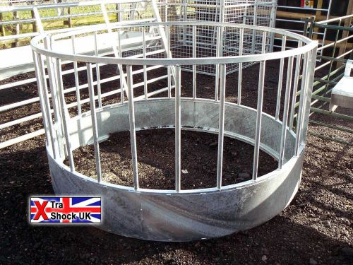 Sheep goat calf round bale hay feeder ring  new hot dip galvanised for sale