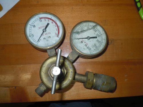 Dockson Model 55 Acetylene Regulator used