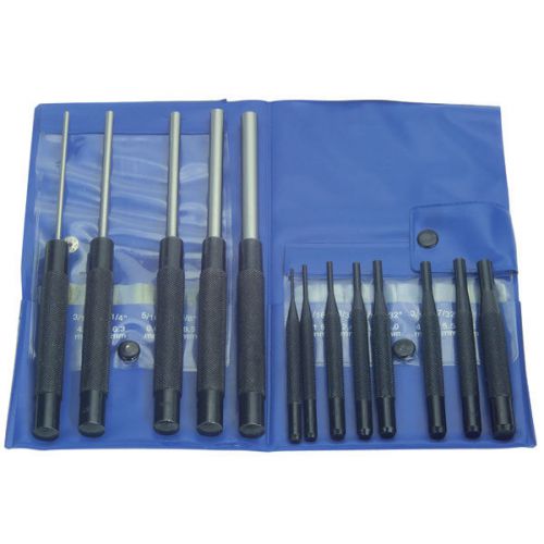 Ttc punch set blade length : 4&#034; &amp; 8&#034;,100mm &amp; 200mm number of pieces: 13 [2 pack] for sale