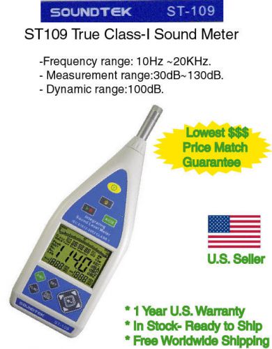 ST-109 True Class 1 Sound Level Meter