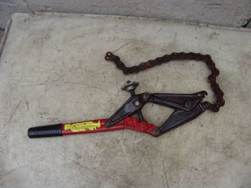 REX WHEELER RATCHET CHAIN SOIL PIPE CUTTER #2 &lt;--- L@@K