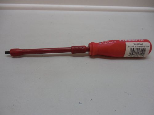 SCREW HOLDING SCREW DRIVER 5/23&#034; FLAT TIP 87502 KLEMMFIX