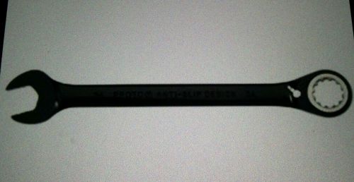 New Stanley Proto JSCV09 Reverse Ratcheting Combination Spline Wrench, 9/32