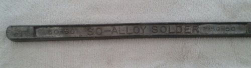 50-50 SO-ALLOY SOLDER