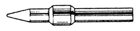 Weller EPH101 0.015&#034; x 0.437&#034; Reach Micropoint Tip for EC1302, EC1301 Irons