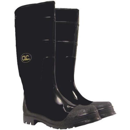 Custom leathercraft r23010 pvc boot-sz 10 blk economy boot for sale