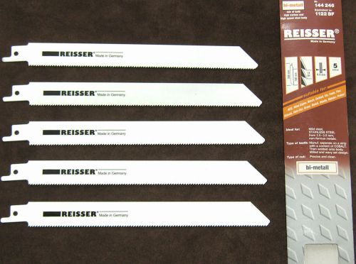 Reisser Bi-Metal Reciprocating Saw Blades (7% Cobalt) Fits: Bosch, DeWalt, ETC.