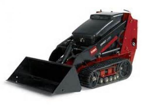 Toro dingo tx 427 - wide track walk behing utility loader 27hp w/ 42&#034; bucket for sale