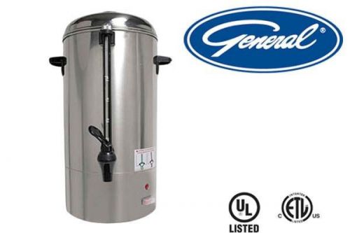 GENERAL COMMERCIAL COFFEE PERCOLATOR 40 CUPS 6 QT MODEL GCP40