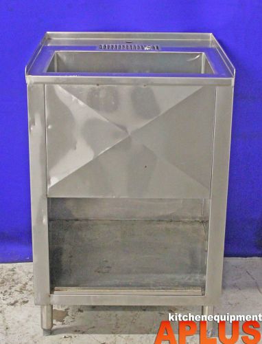 Custom stainless steel sink tea urn table 24&#034; x 24&#034; for sale