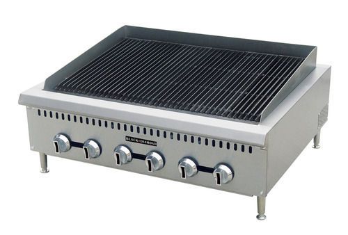 Black Diamond BDCTC-48/LPG 48&#034; Heavy Duty Charbroiler Propane Gas