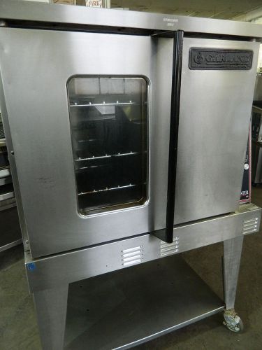 GARLAND MASTER 410 SINGLE DECK STANDARD DEPTH NATURAL GAS CONVECTION OVEN