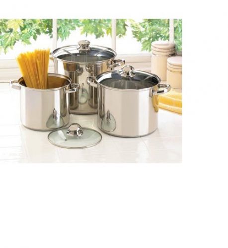 Stainless Steel Stock Pot Set