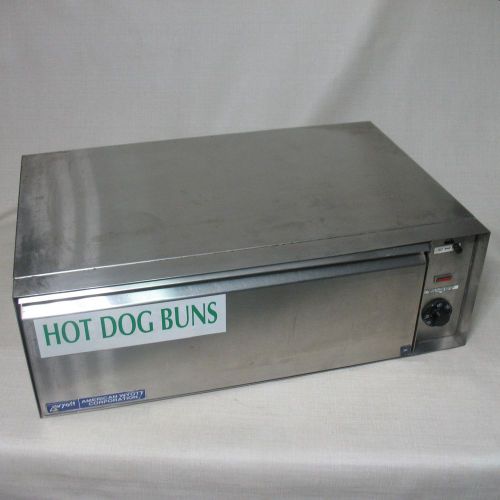 WYOTT BW-40 BUN FOOD WARMER HOT DOG STAINLESS STEEL GREAT CONDITION