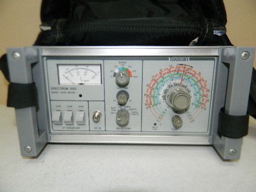 TEXSCAN SPECTRUM 600 SIGNAL LEVEL METER