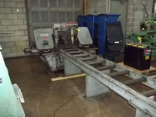 DOALL C 58 AUTOMATIC POWER 12&#034; x 16&#034; IRON PIPE I BEAM BANDSAW MACHINE